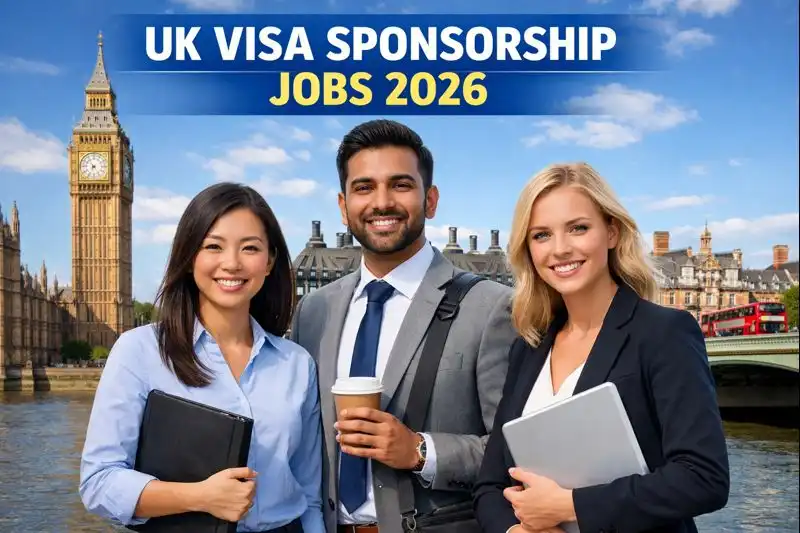 Jobs in UK with visa sponsorship