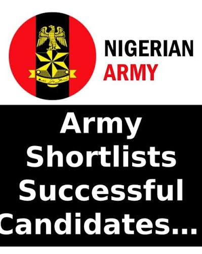 Nigerian Army Shortlist df