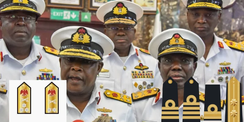 Nigerian navy DSSC rank and salary