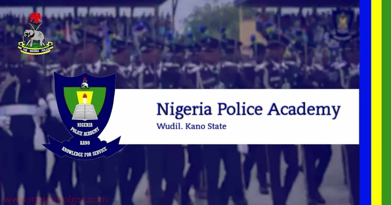 Nigerian police academy admission form portal apply now